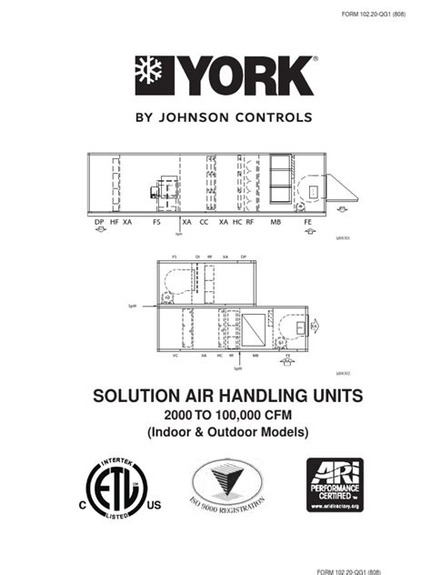 Air Handling Reference Catalogue .